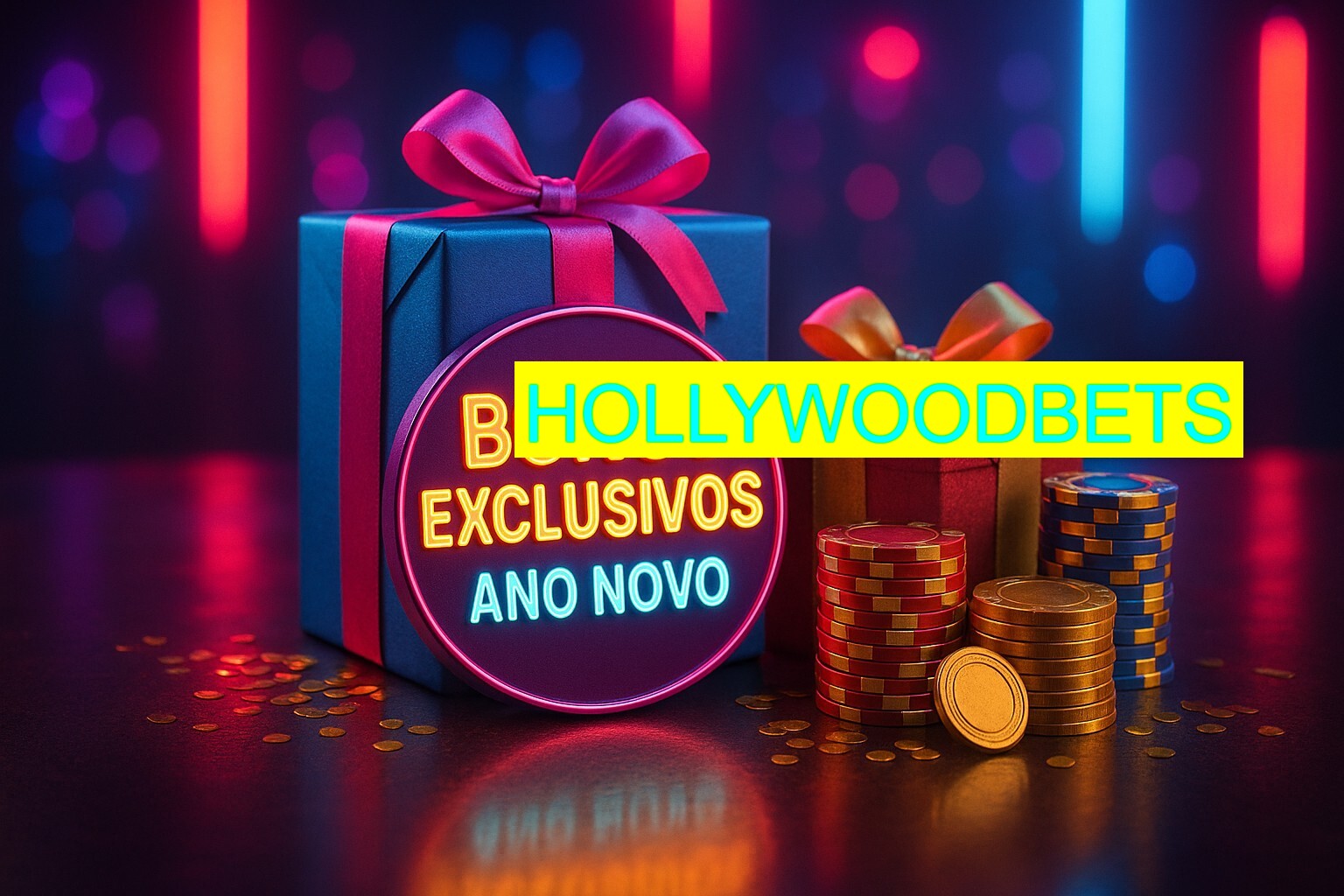 Promoções de Ano Novo no HOLLYWOODBETS